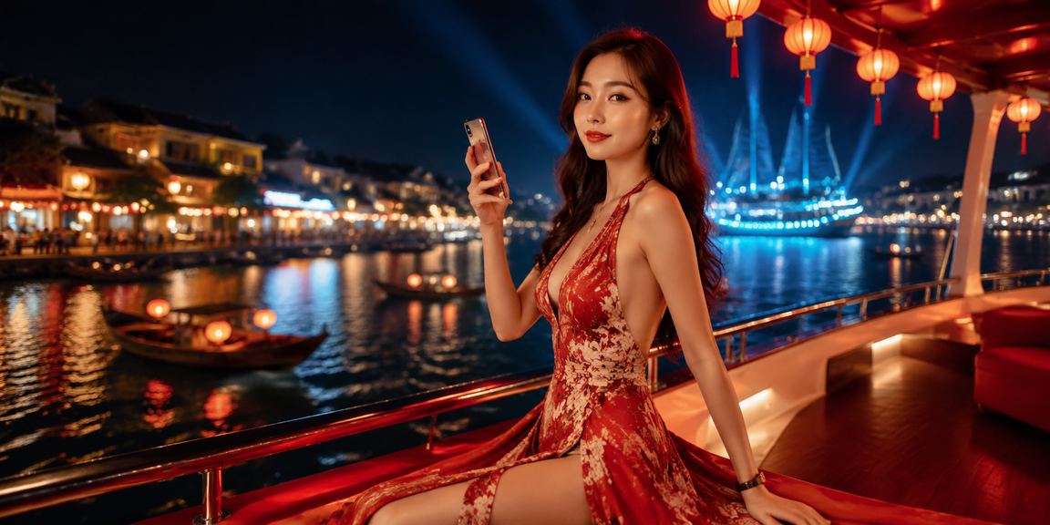 Người dùng trải nghiệm casino trực tuyến trên điện thoại tại Hội An