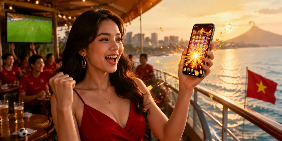 Người dùng chơi slot game trực tuyến bên tách cà phê tại Vũng Tàu